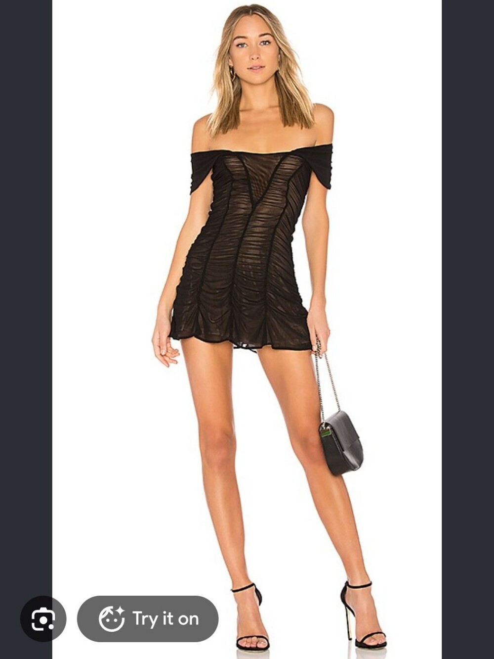 Pandora Dress in Black MAJORELLE Size M- Revolve